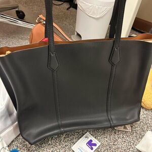 Tory Burch Black Leather Tote